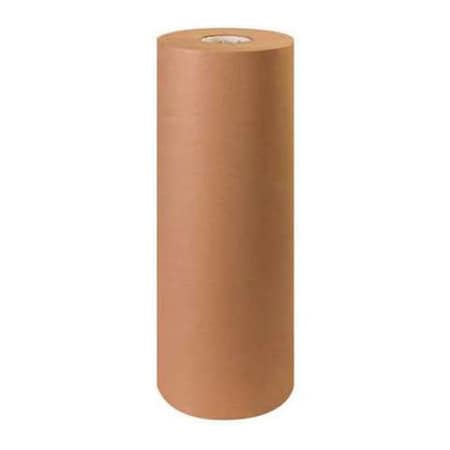 The Packaging Wholesalers Kraft Paper, 50 lbs., 24"W x 720'L, 1 Roll PKP2450
